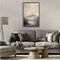 Stupell Industries Misted Mountain Lake Scene Floating Frame, design by Petal Prints Design